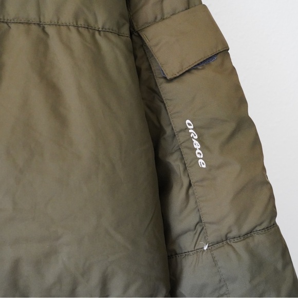 orage down jacket Green WorM Hoody Men’s Size XL - Picture 3 of 11